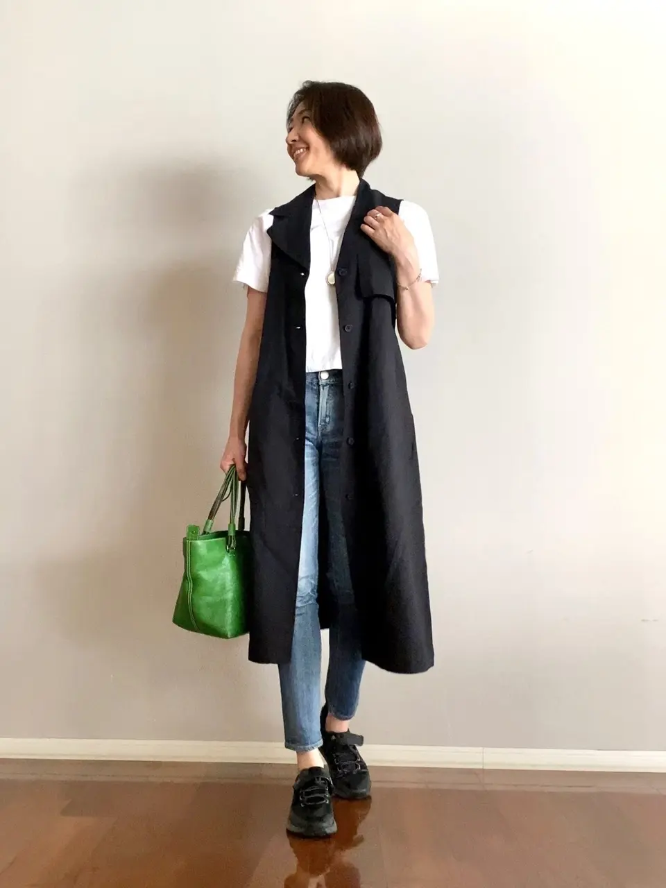 UNIQLO×JW ANDERSONコラボワンピコーデ