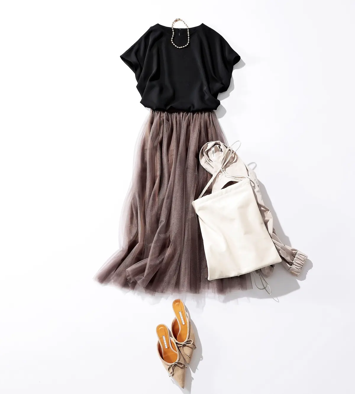 E by eclat とろみコクーンブラウス