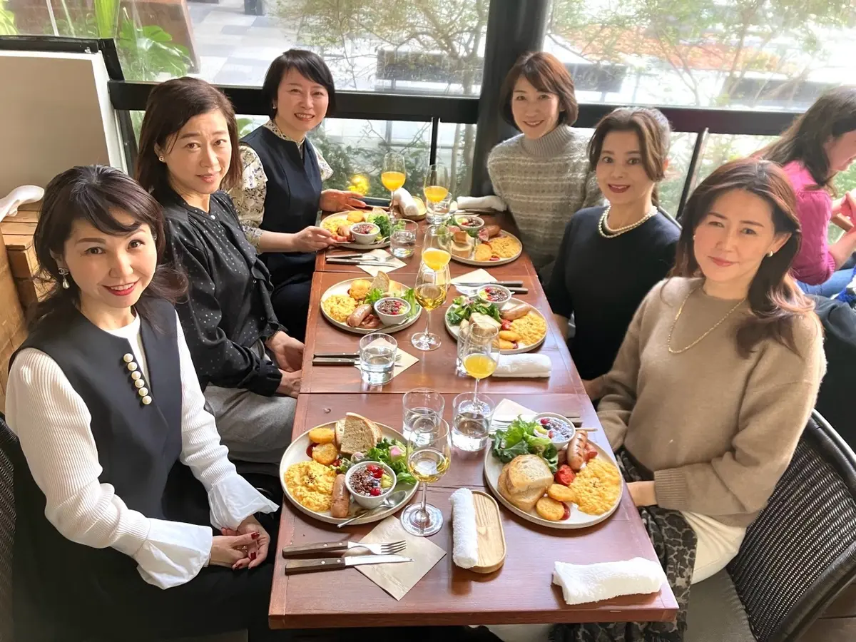 渋谷のトランクホテルでJマダムモーニングの画像_6