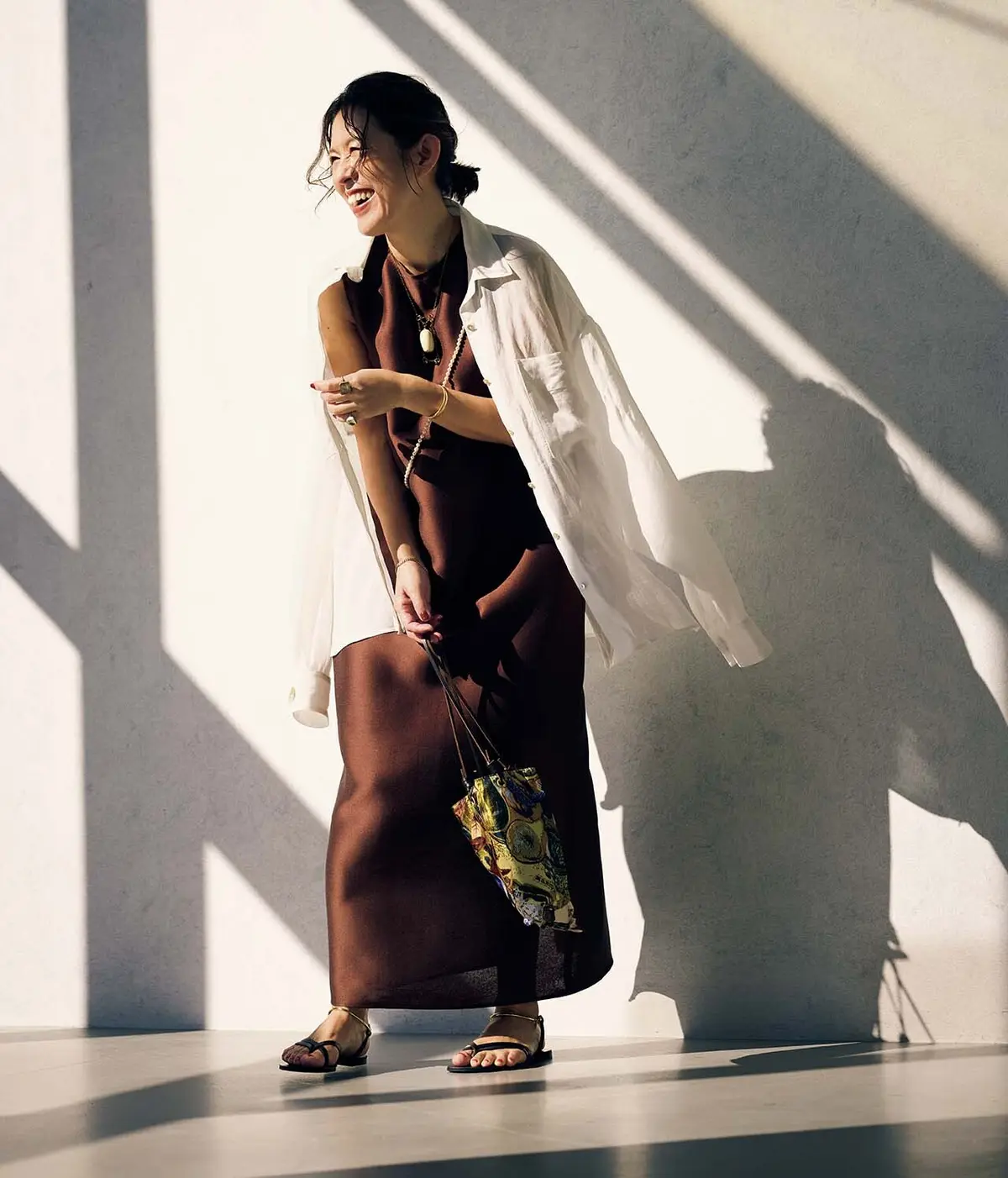 甘口なら ミルクブラウンで華やかに