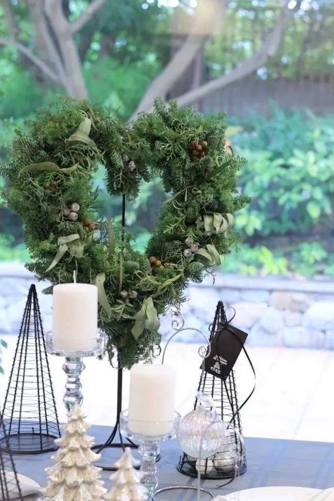 二子玉川でパリスタイルクリスマスリースのの画像_7