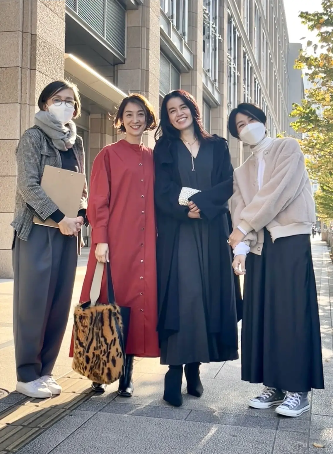 赤ワンピースコーデ３つ☆の画像_4