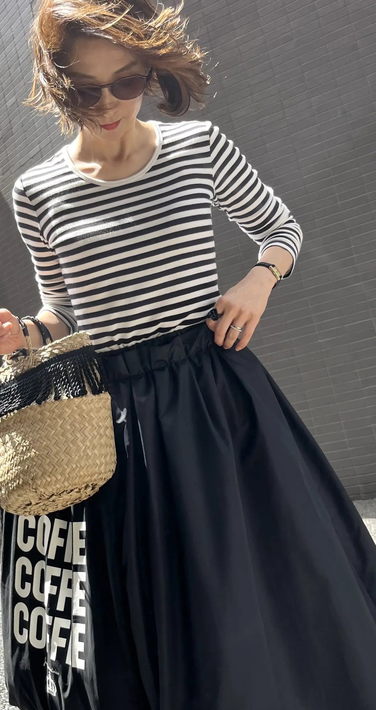 E by éclat タフタリバーシブルの画像_3