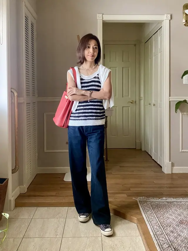 白✖️黒カジュアルコーデの画像_1