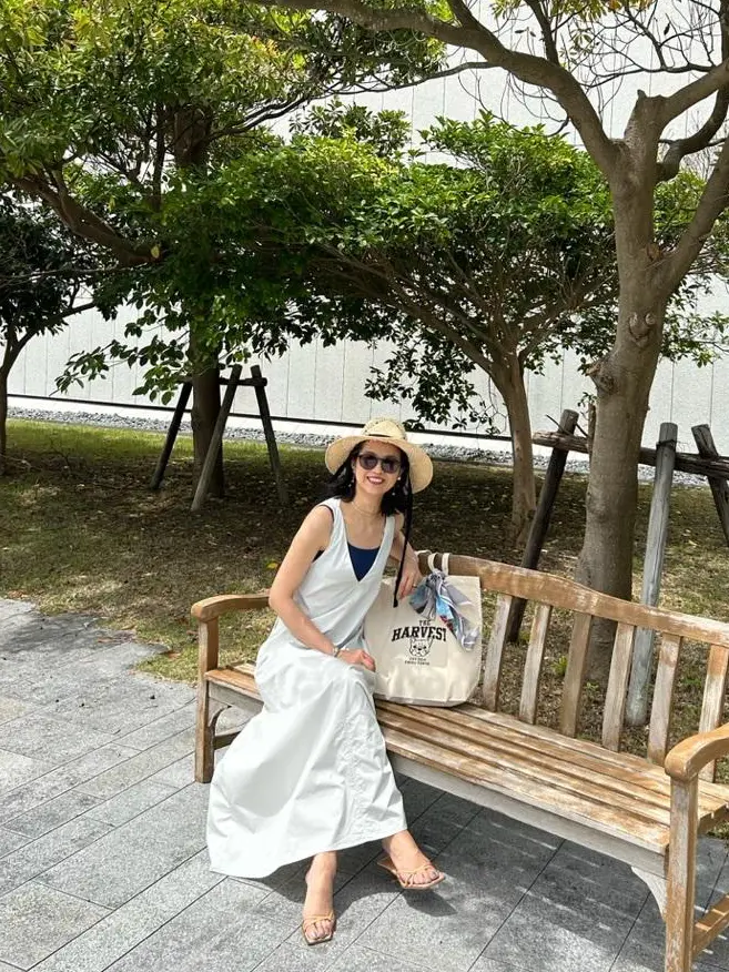 ZARAの夏ワンピでヘルシーな大人の肌見の画像_3