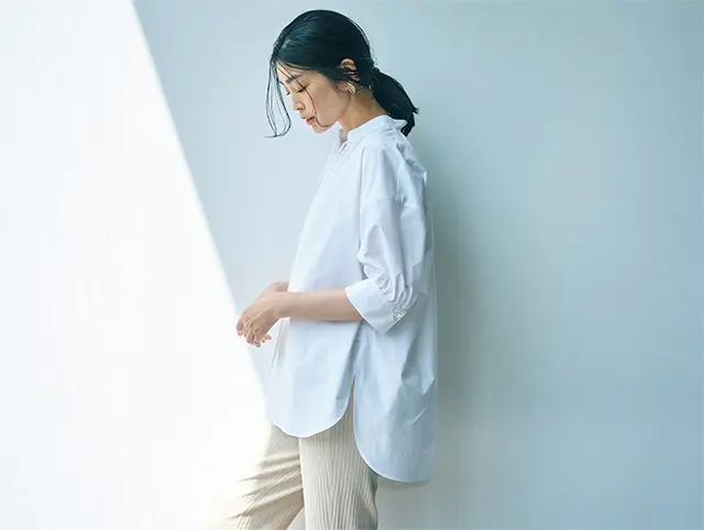 大人にちょうどいいほんのり甘口なブラウス