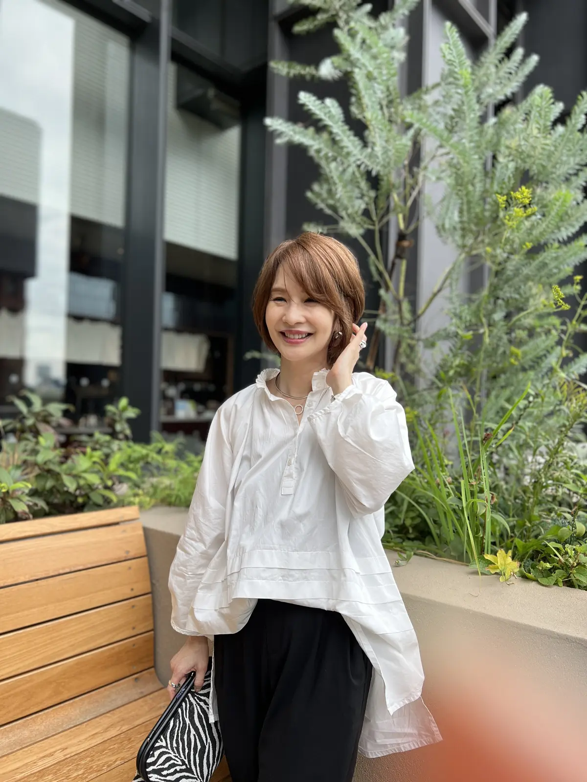 甘ブラウスで丸の内ランチの画像_3