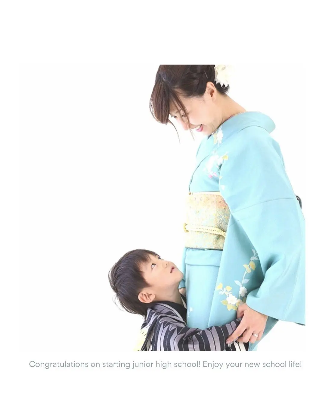 いよいよ中学生　入学式は着物　の画像_2