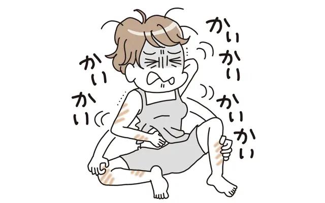 原因不明のかゆみが大発生！かいても止まらず、どうしたら!?