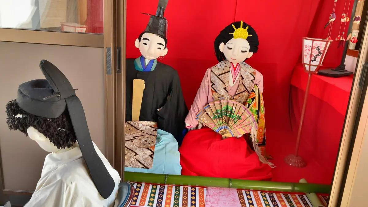 娘とデートはずっと行きたかった町屋の雛めの画像_6