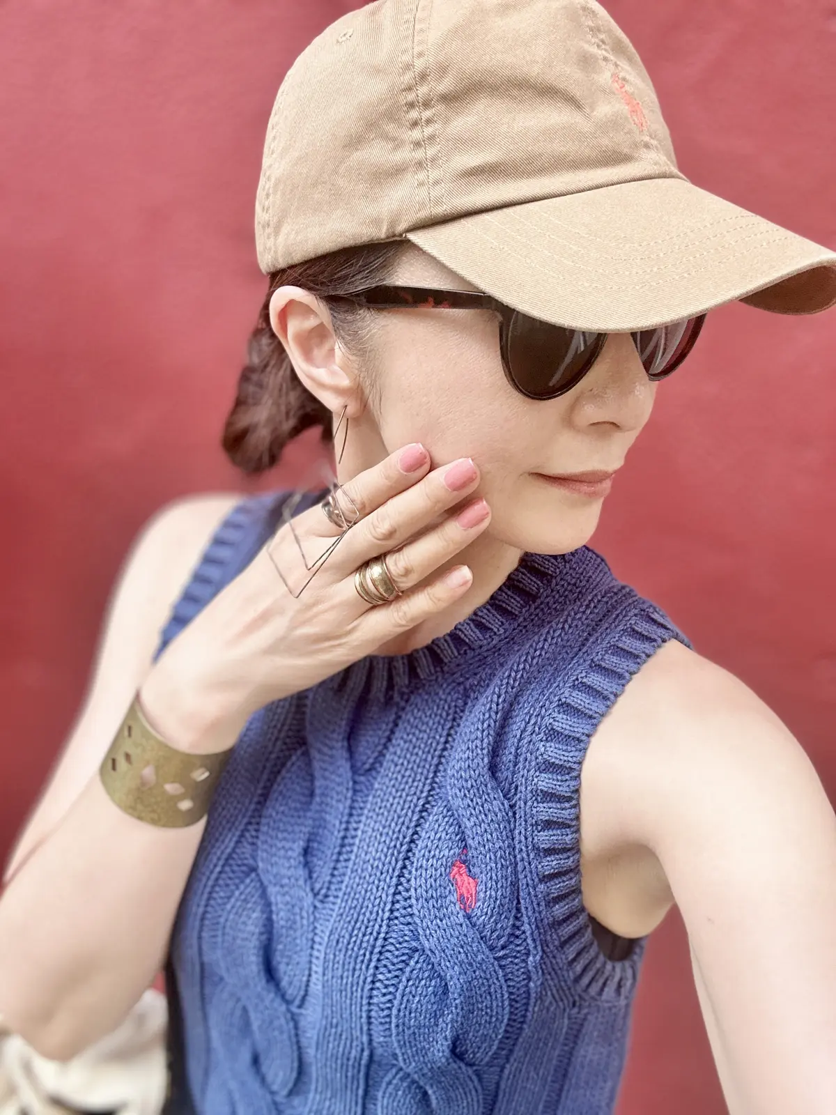 ラルフローレンでアラフィフファッションの画像_6