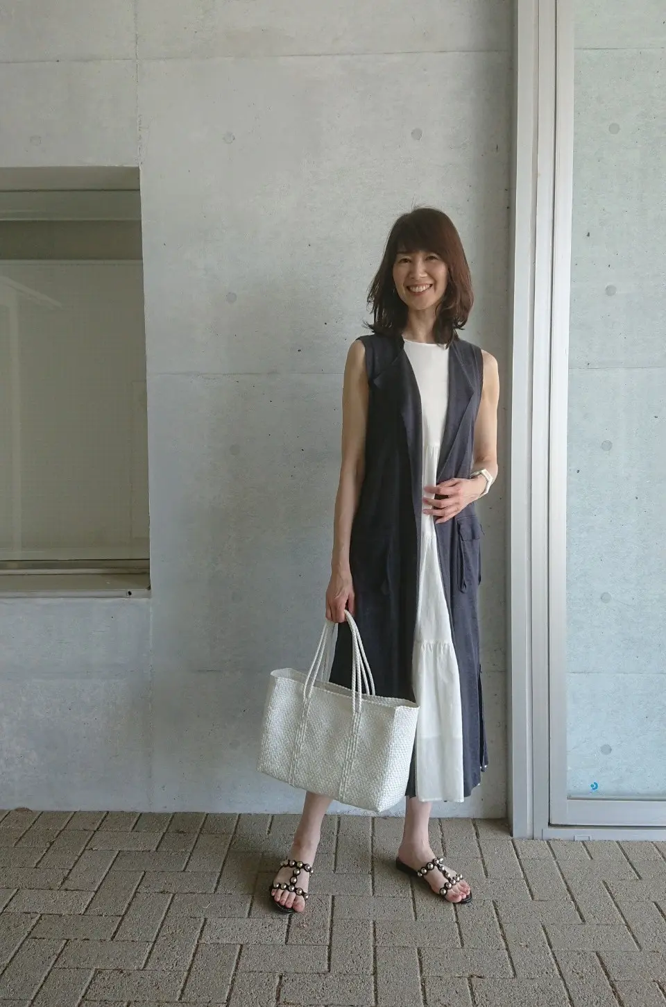 UNIQLOのワンピースを着回しの画像_3