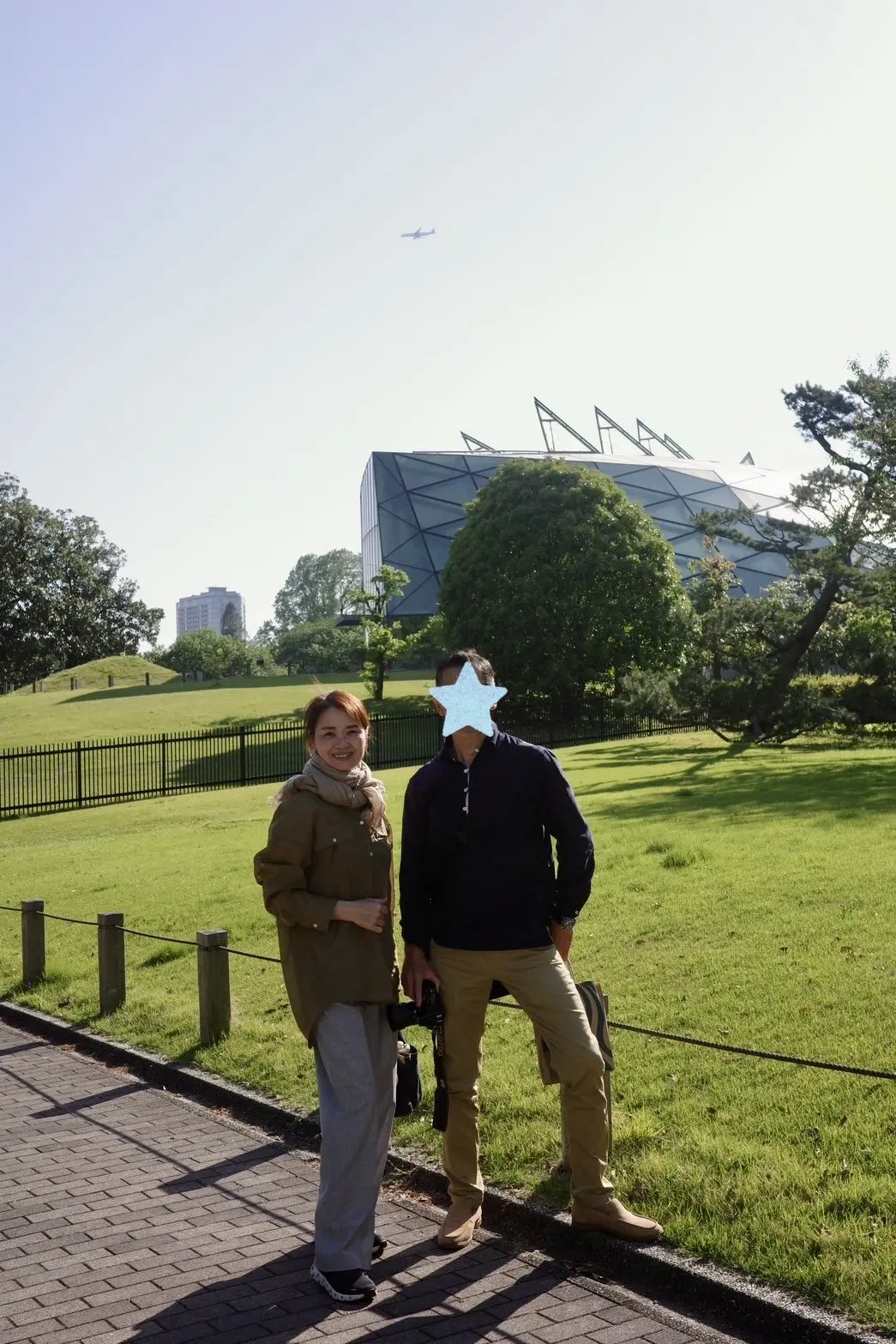 シアーシャツとワイドパンツで山下公園へ♪の画像_5