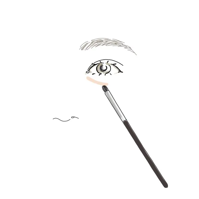 美しい肌印象を高める コンシーラーのブラシ置き