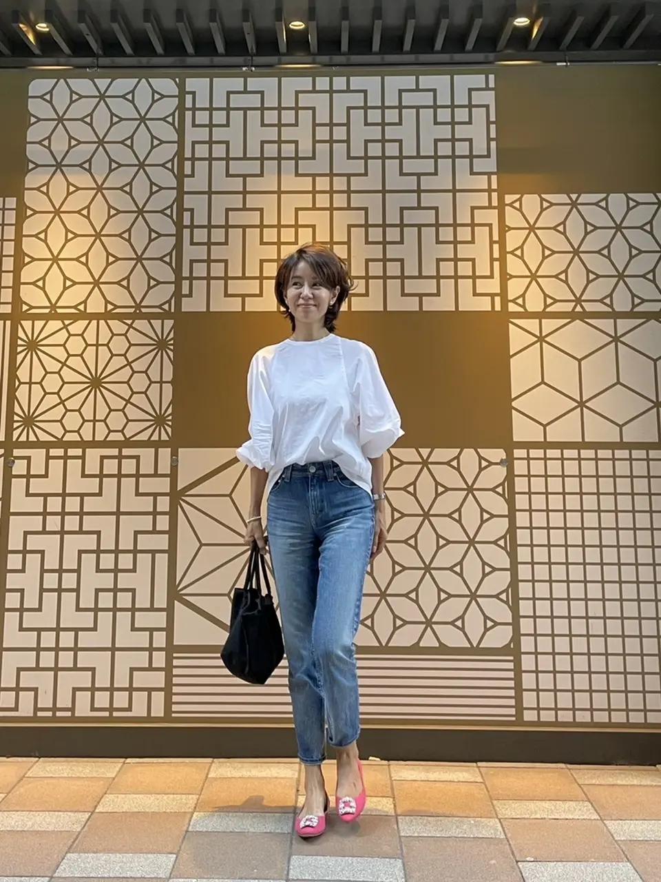 50代フラット靴