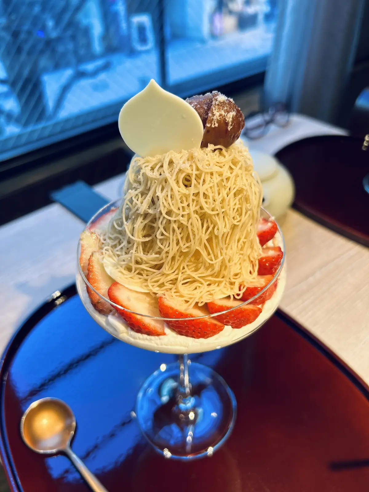 季節限定　丹波栗のモンブランパフェ✨〜比の画像_1