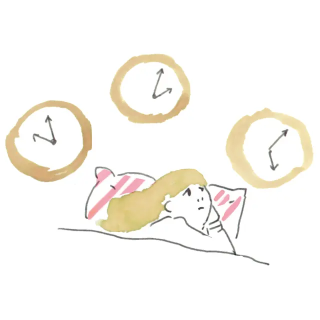 眠れなくなった