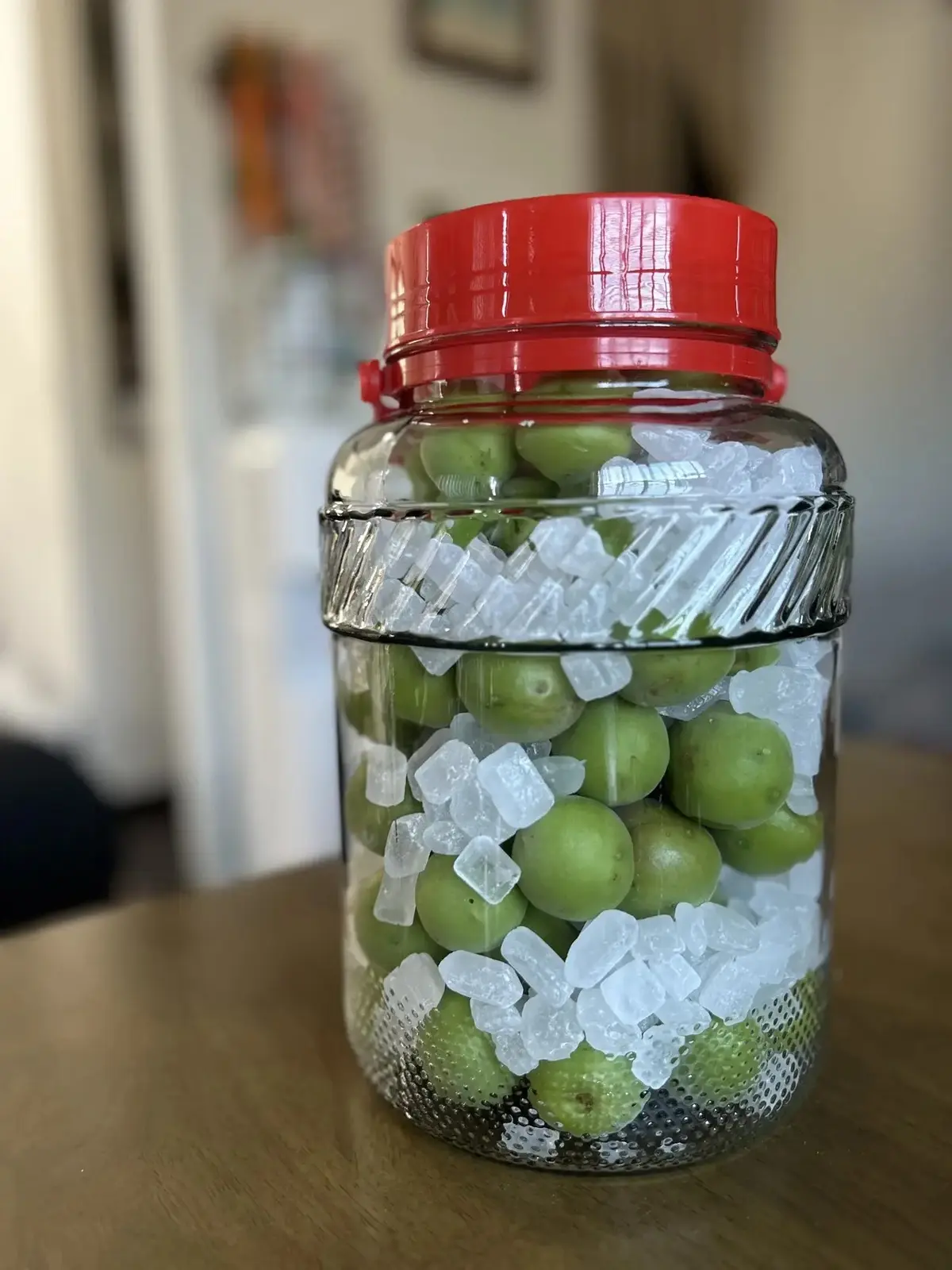 初夏の手仕事、今年も梅シロップを作りました