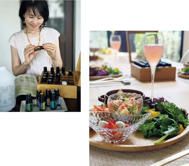 生活を豊かにする、 ”アロマのある暮らし”教室 （ Akikoさん ）