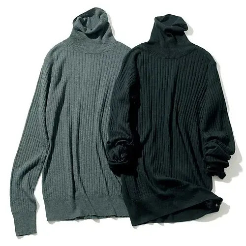 C.T.plage シルクカシミヤタートルニット ￥19,800