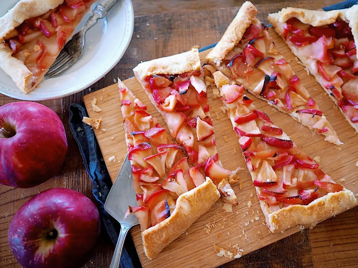 紅玉リンゴがびっしり詰まったVeganアの画像_6