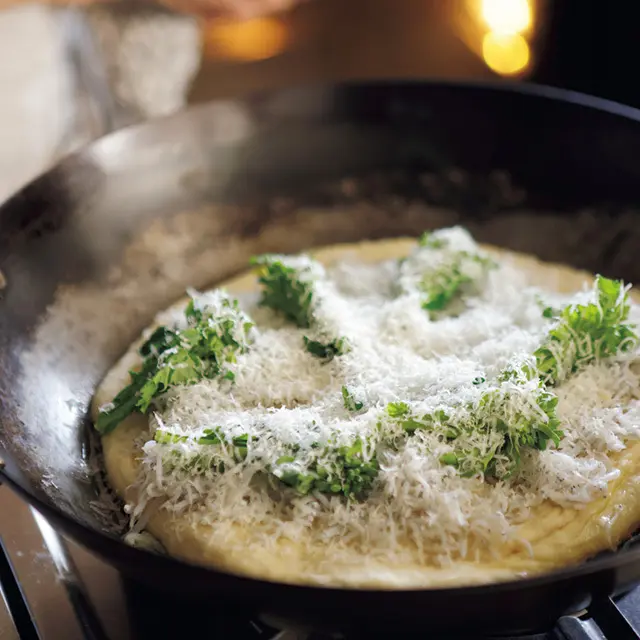 菜の花としらすのピッツァ