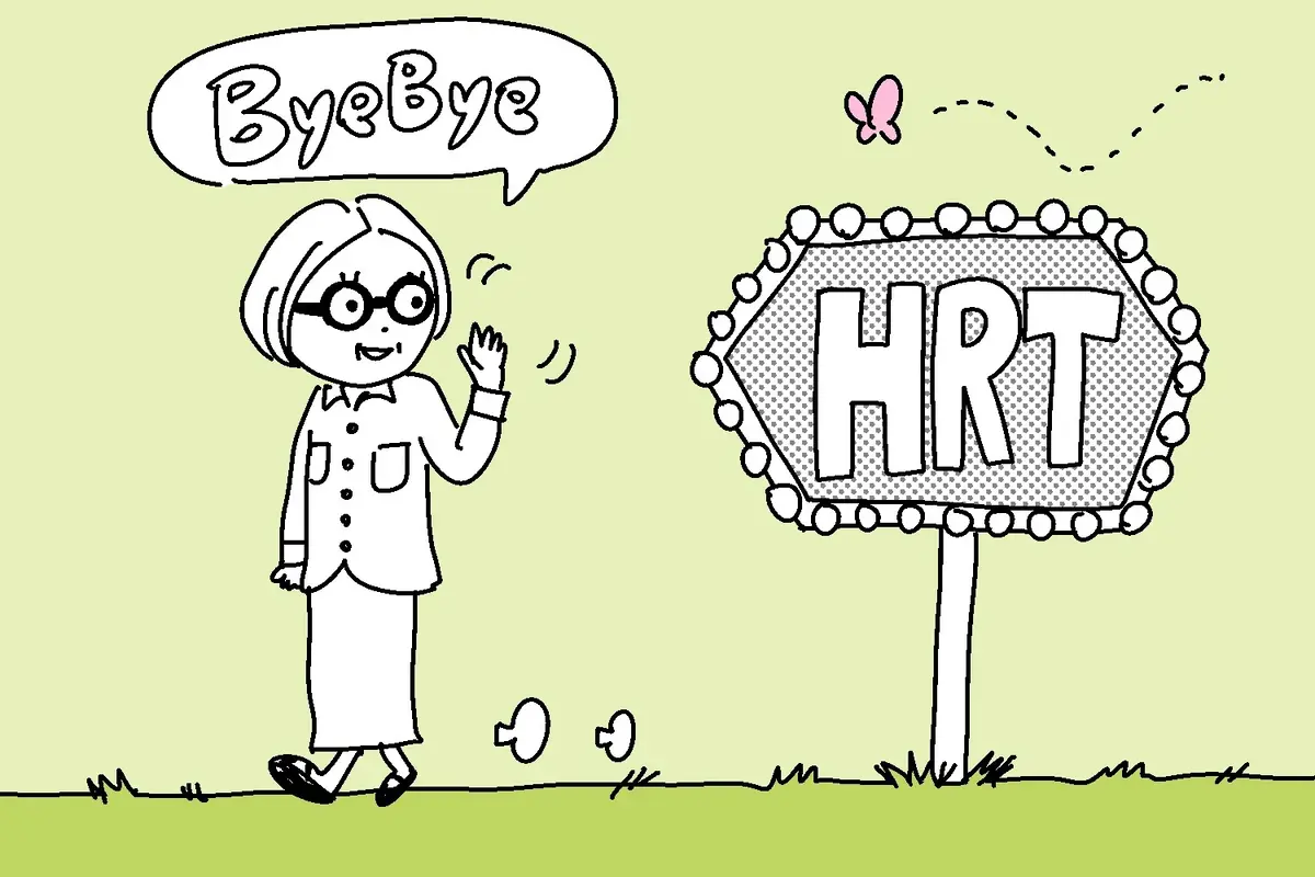 OurAge×Webエクラ　HRTにさよならする女性