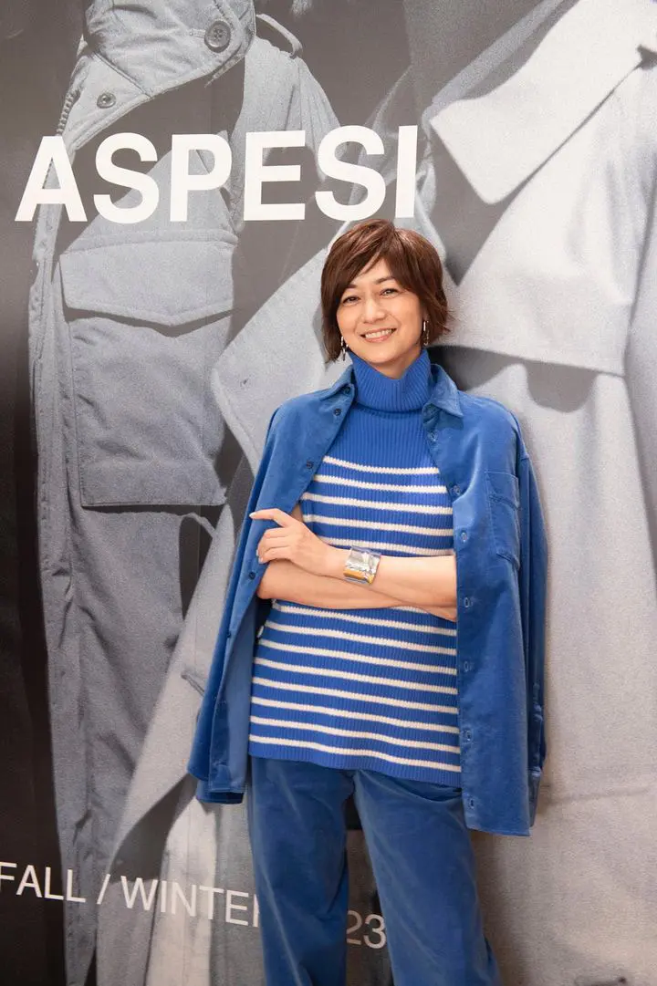 富岡佳子さんのイベント衣装