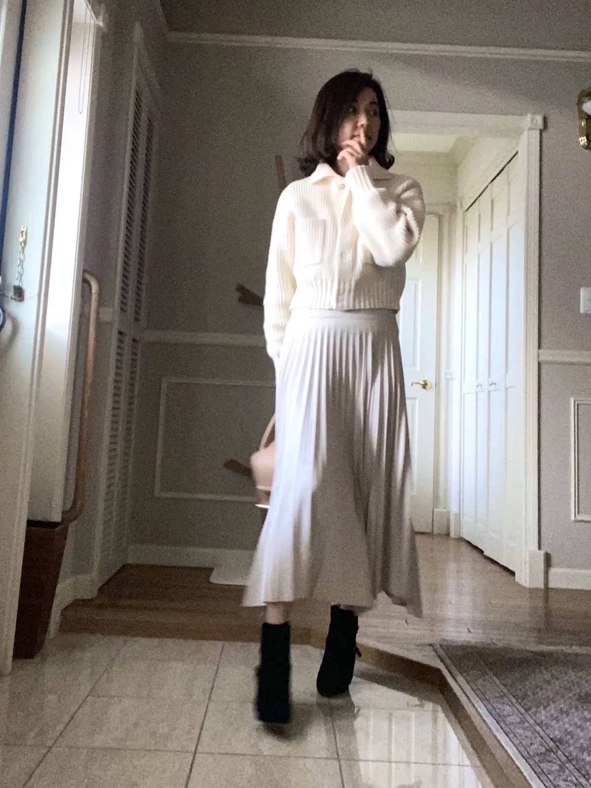 春はクリーム系で柔らかな印象に。の画像_1