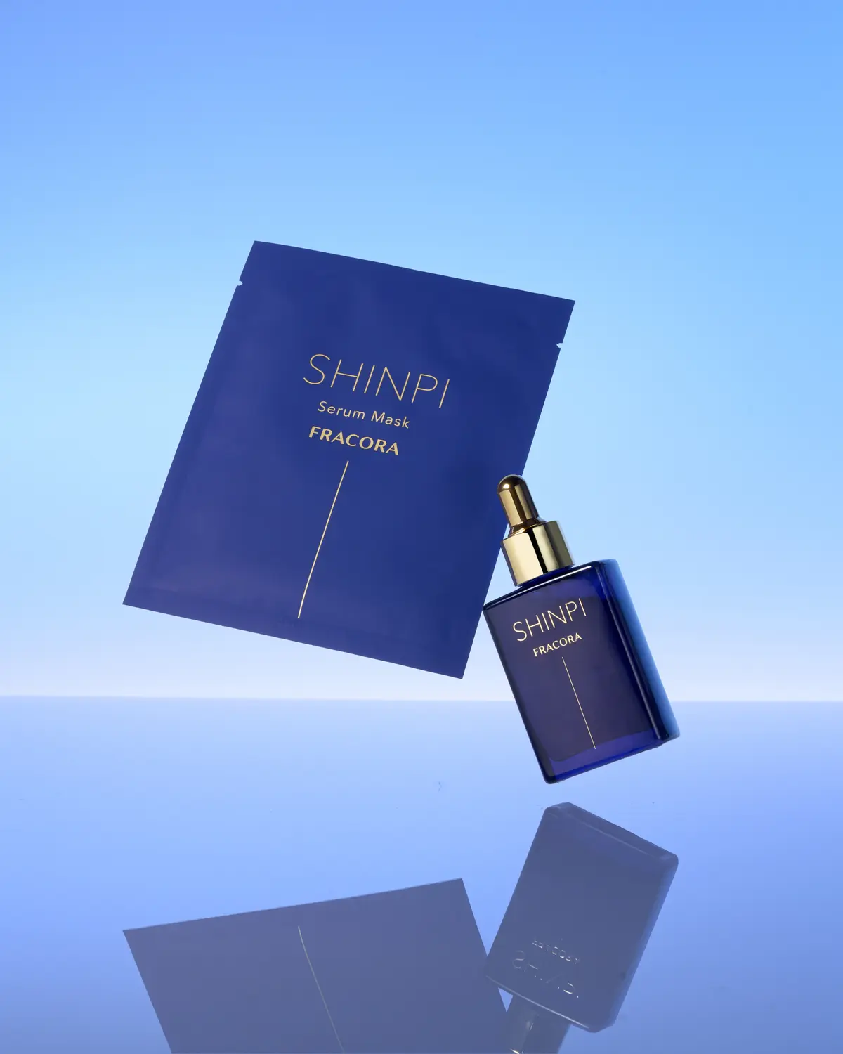 FRACORA SHINPI セラムマスク、美容液