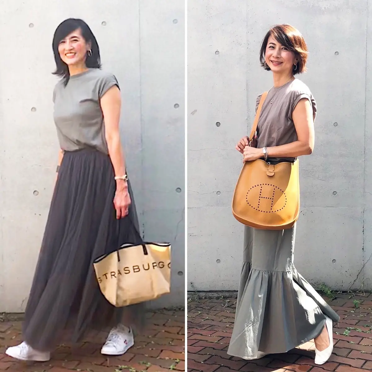 プチプラチュールスカートで秋コーデの画像_3