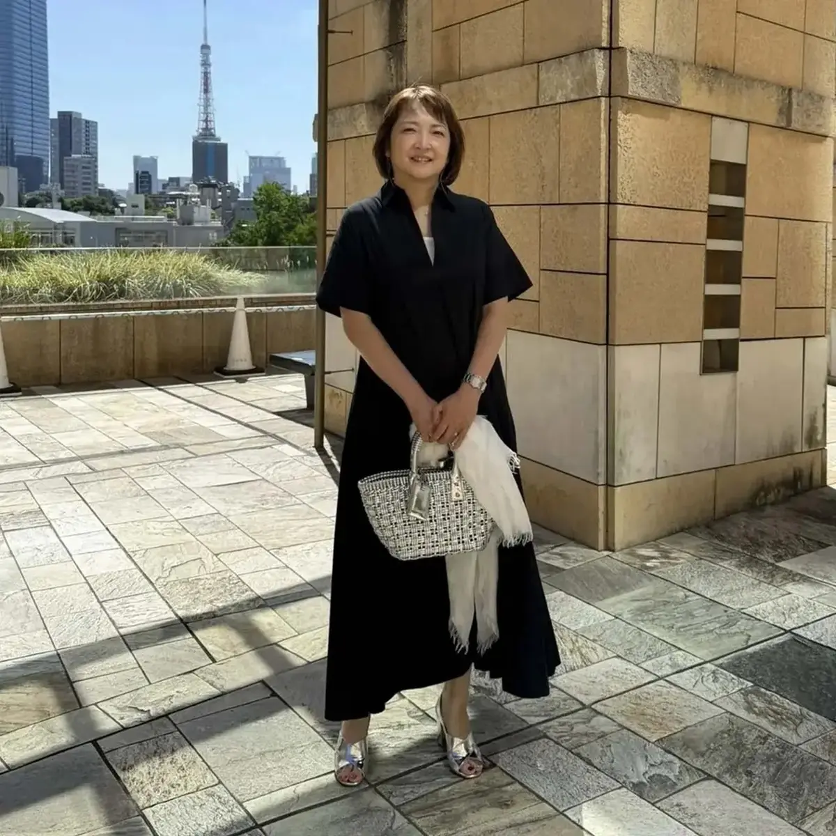 梅澤千佳子さん のワンピースコーデ