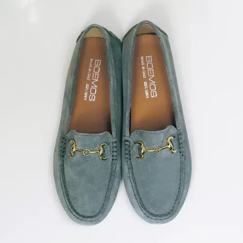 BOEMOS×eclat  ビットスエードモカシン   ￥15,000+税  