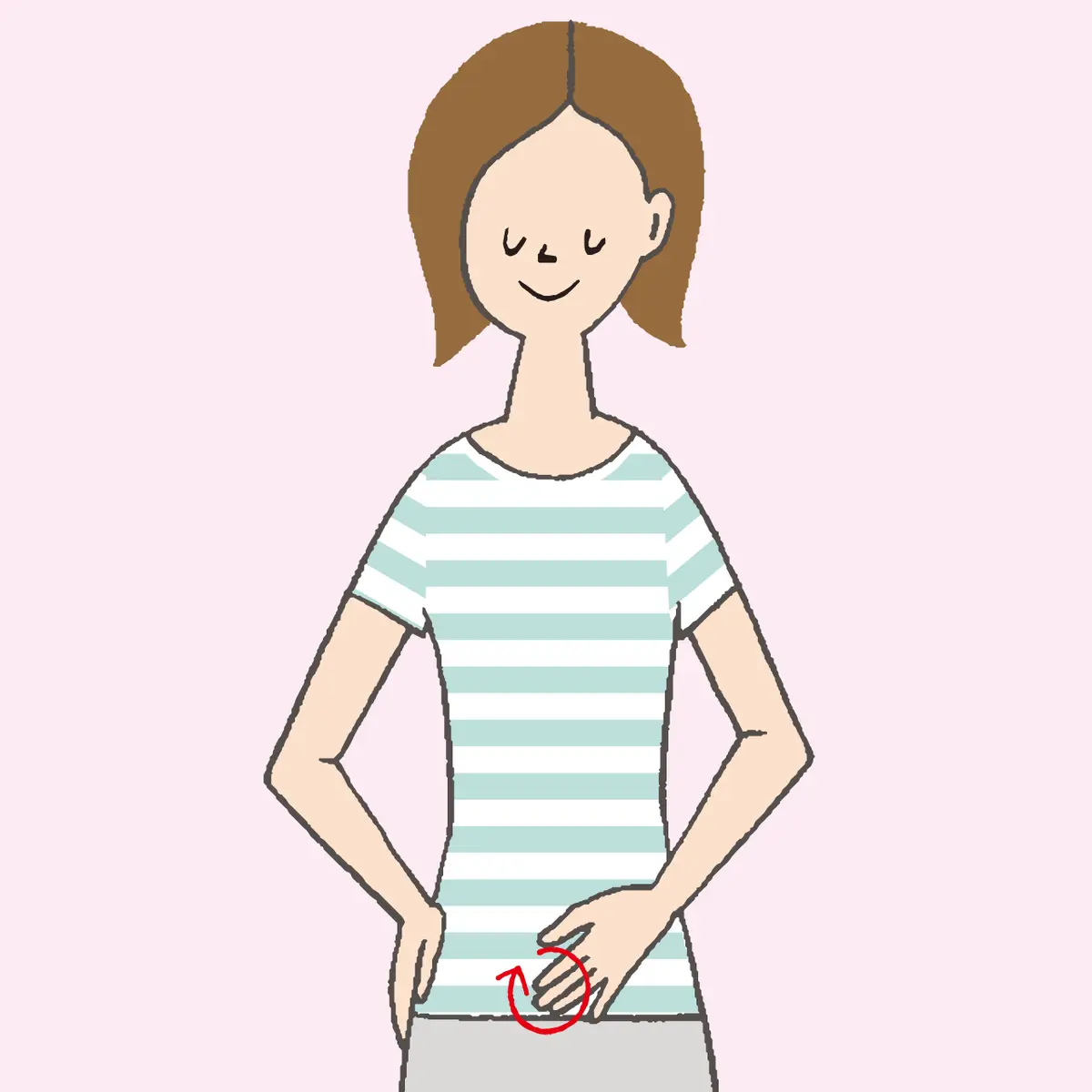 OurAge×Webエクラ  関元（かんげん）のツボ