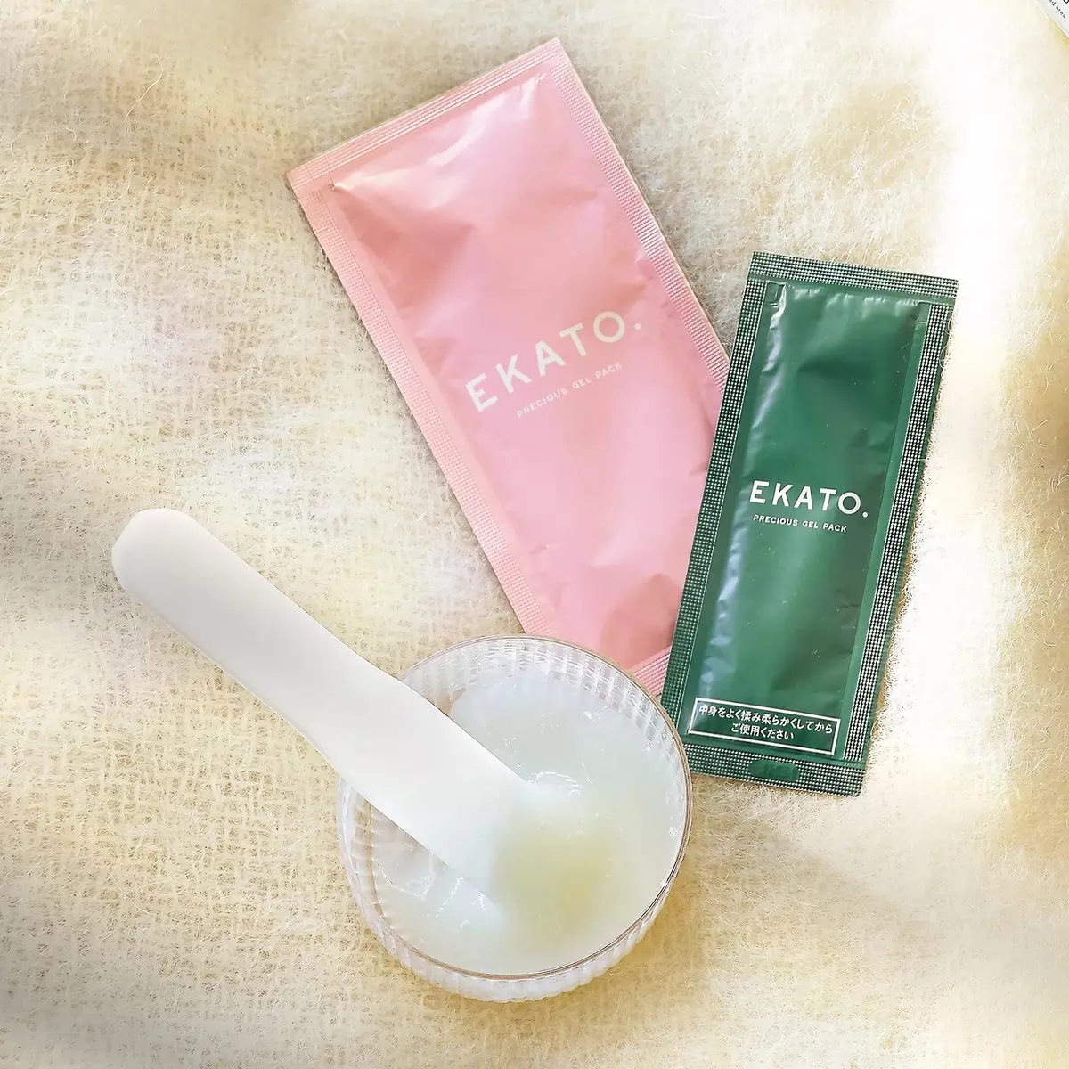 EKATO. プレシャスジェルパック スターターキット（3回分＋カップ＆スパチュラ）