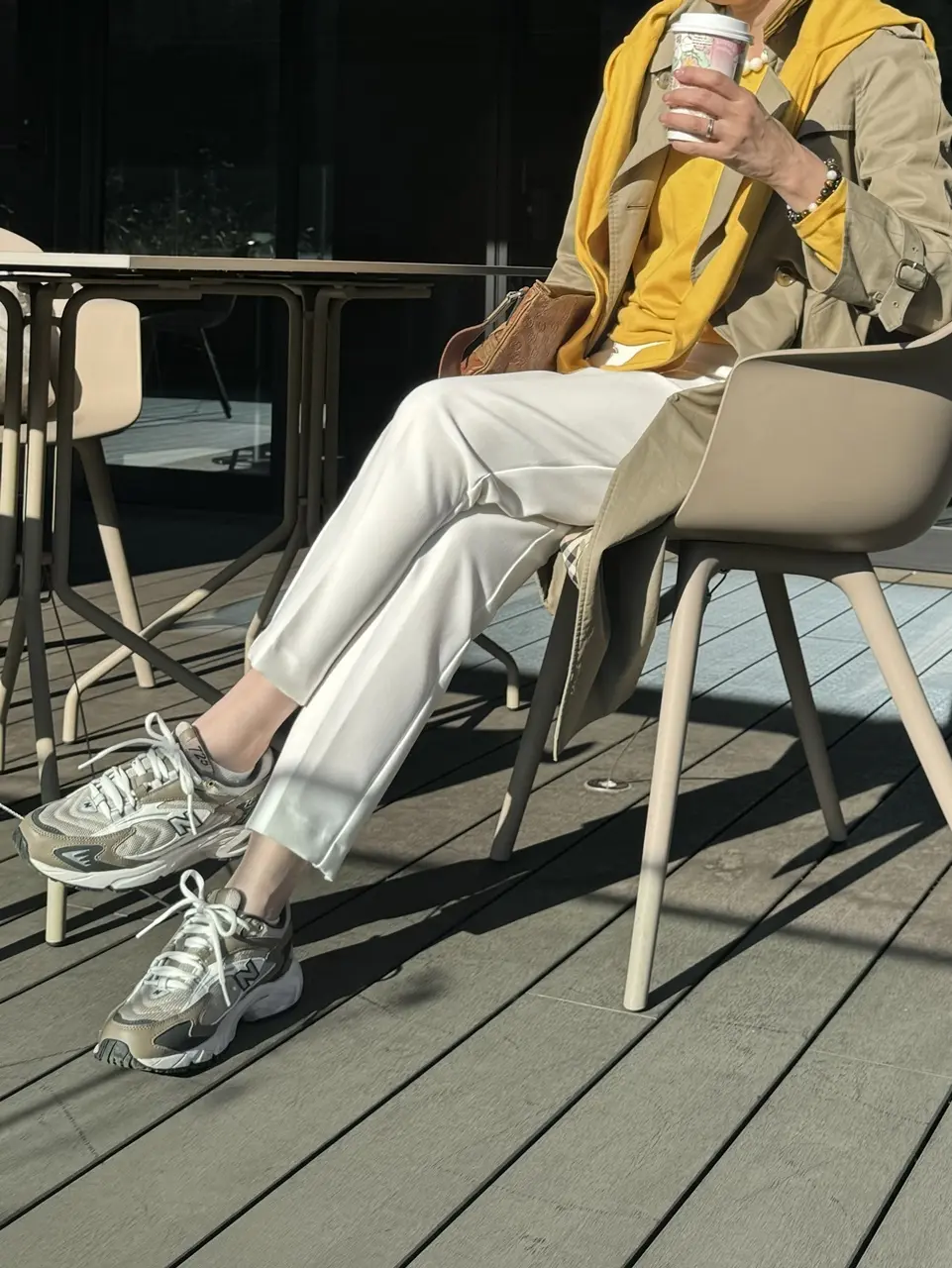 イエローアイテムコーデ②