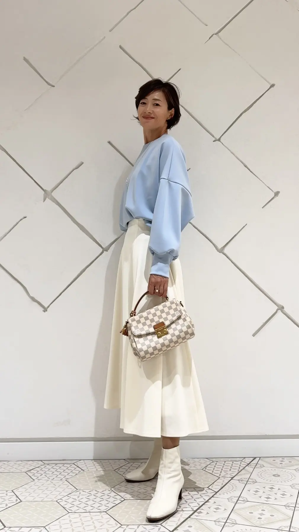 E by eclatのきれいめカットソーの画像_3