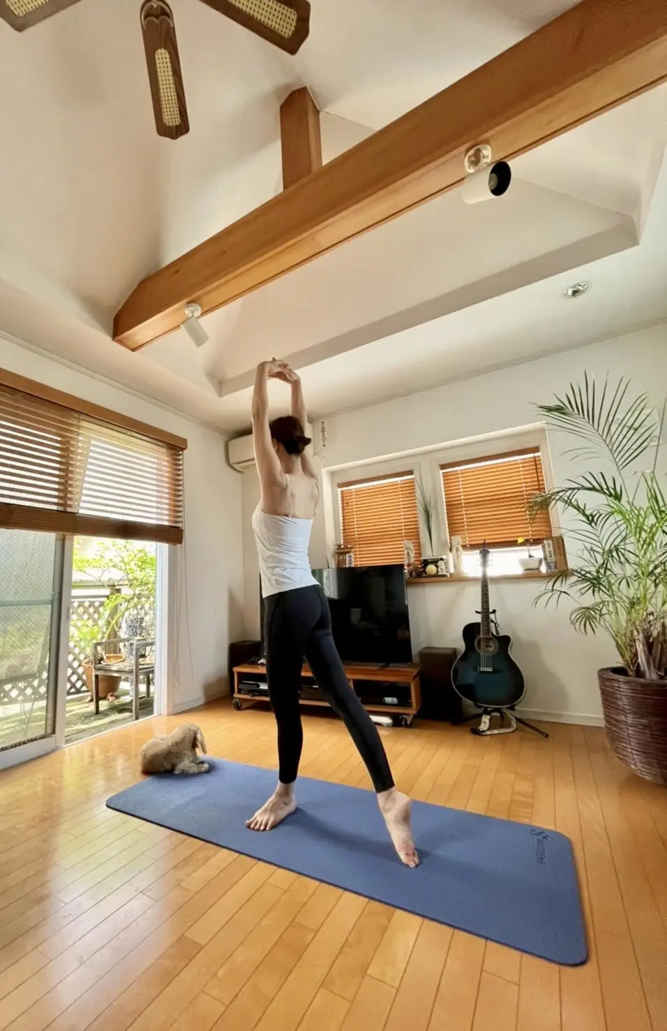 おうちフィットネスはバレエストレッチで。