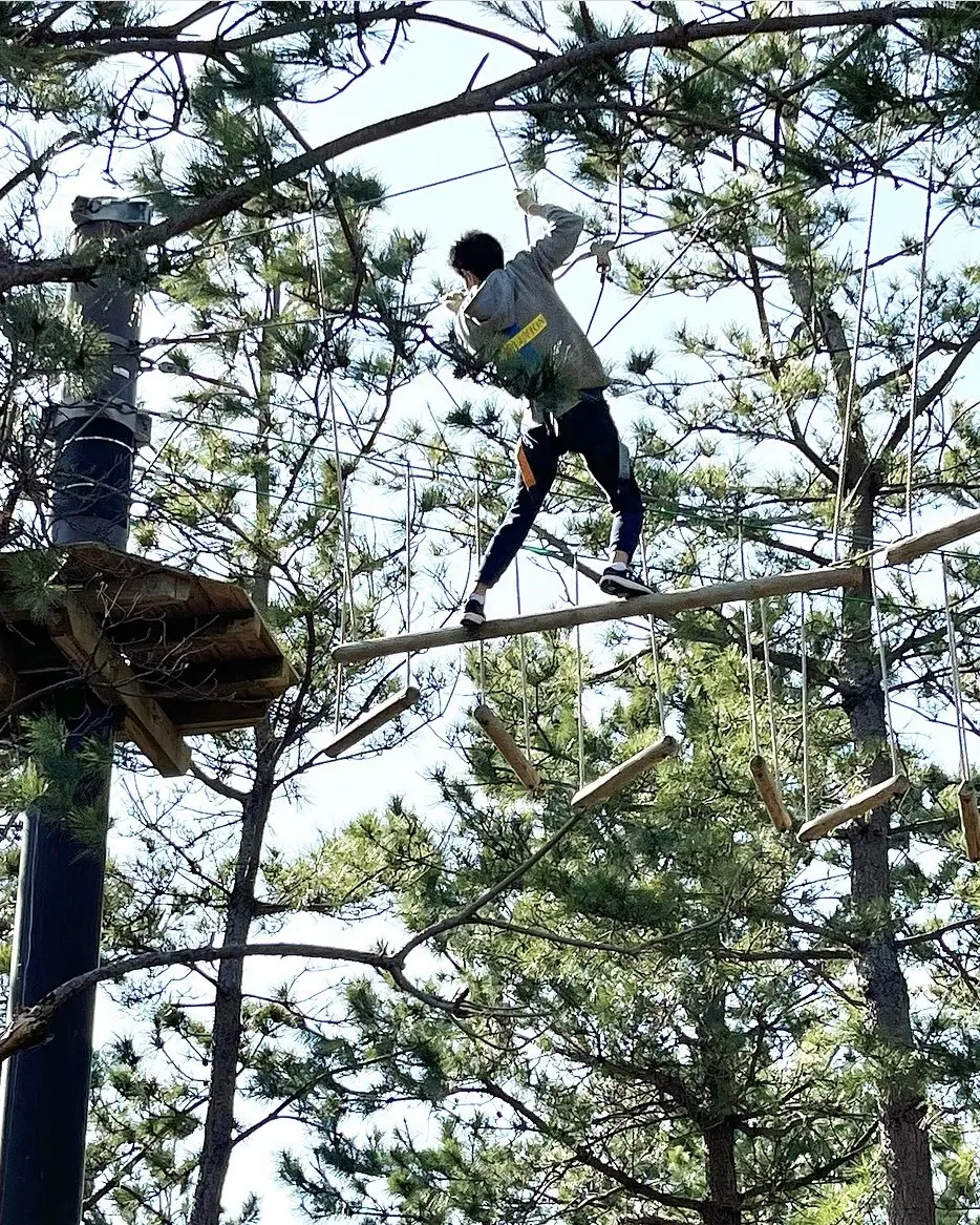 桜とオーシャンビュー初島へ♩春アウター着の画像_12
