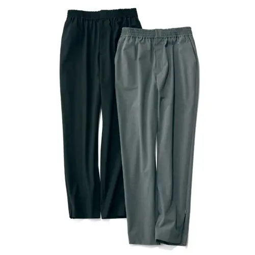 E by éclat サイドジップテーパードパンツ