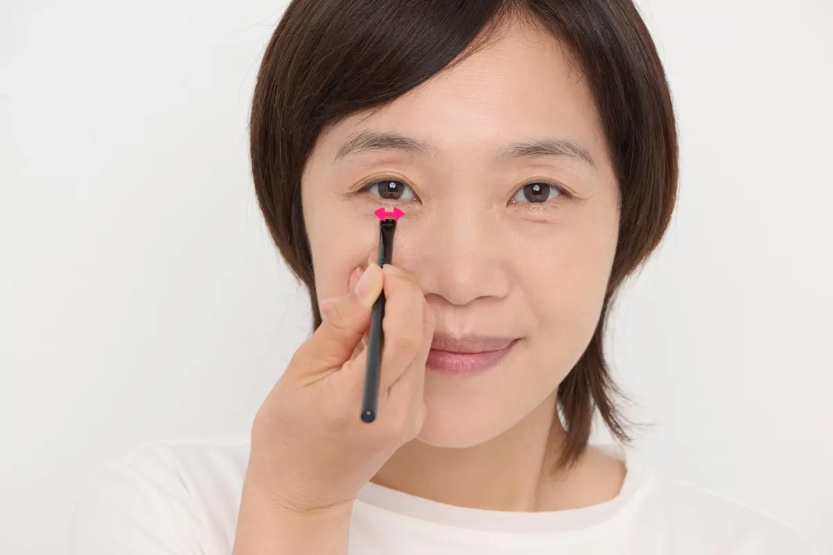 OurAge×Webエクラ アイシャドウで「涙袋」をつくり、平坦な目の下にメリハリを