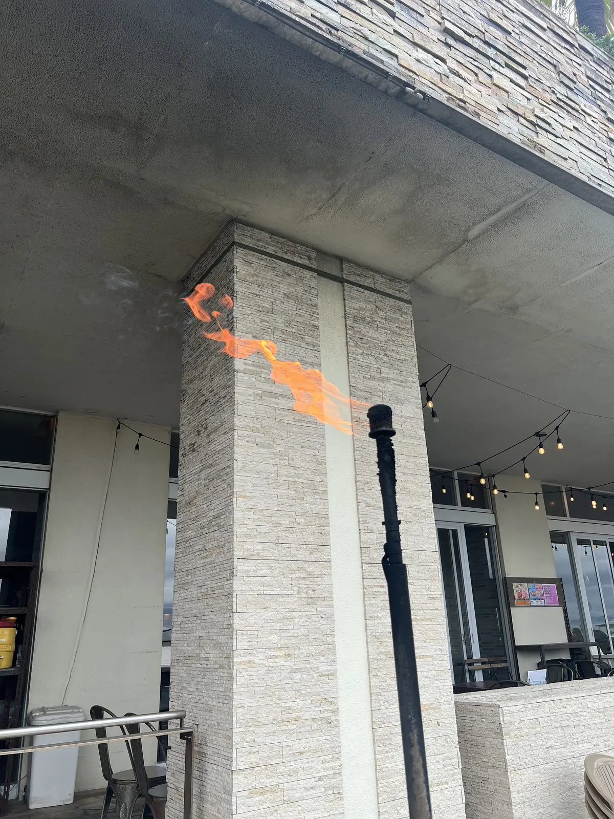 GUサンダルでサザンビーチカフェモーニンの画像_9