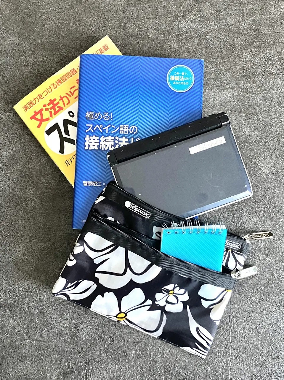 éclat4月号付録はLeSportsacコラボの「大人の花柄ポーチ」①