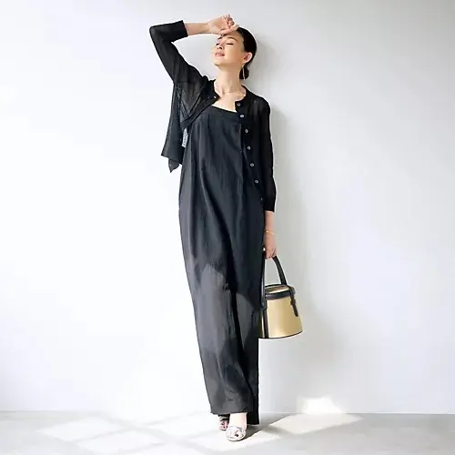 mtmodelist×eclat 【別注】リネン混カーディガン