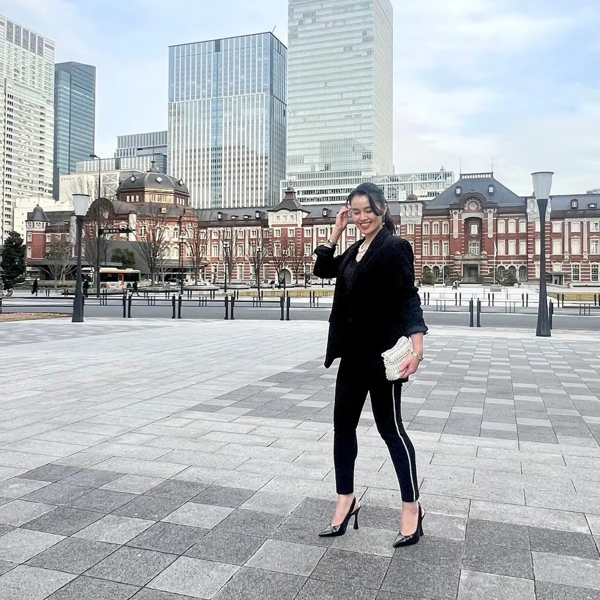 ZARAブラックコーデ☆マニッシュな気分の画像_12