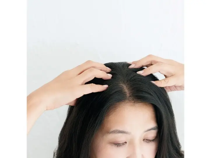 指の腹を使ってじっくりマッサージ