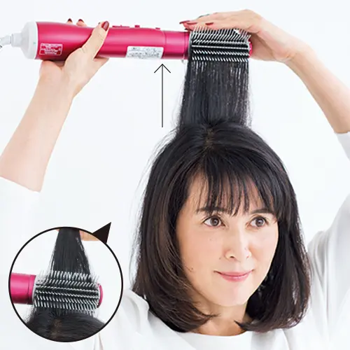 【同窓会当日】「くるくるドライヤー」で根の画像_11