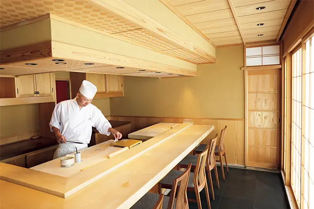 店内を流れる気はすっきり、清らか。