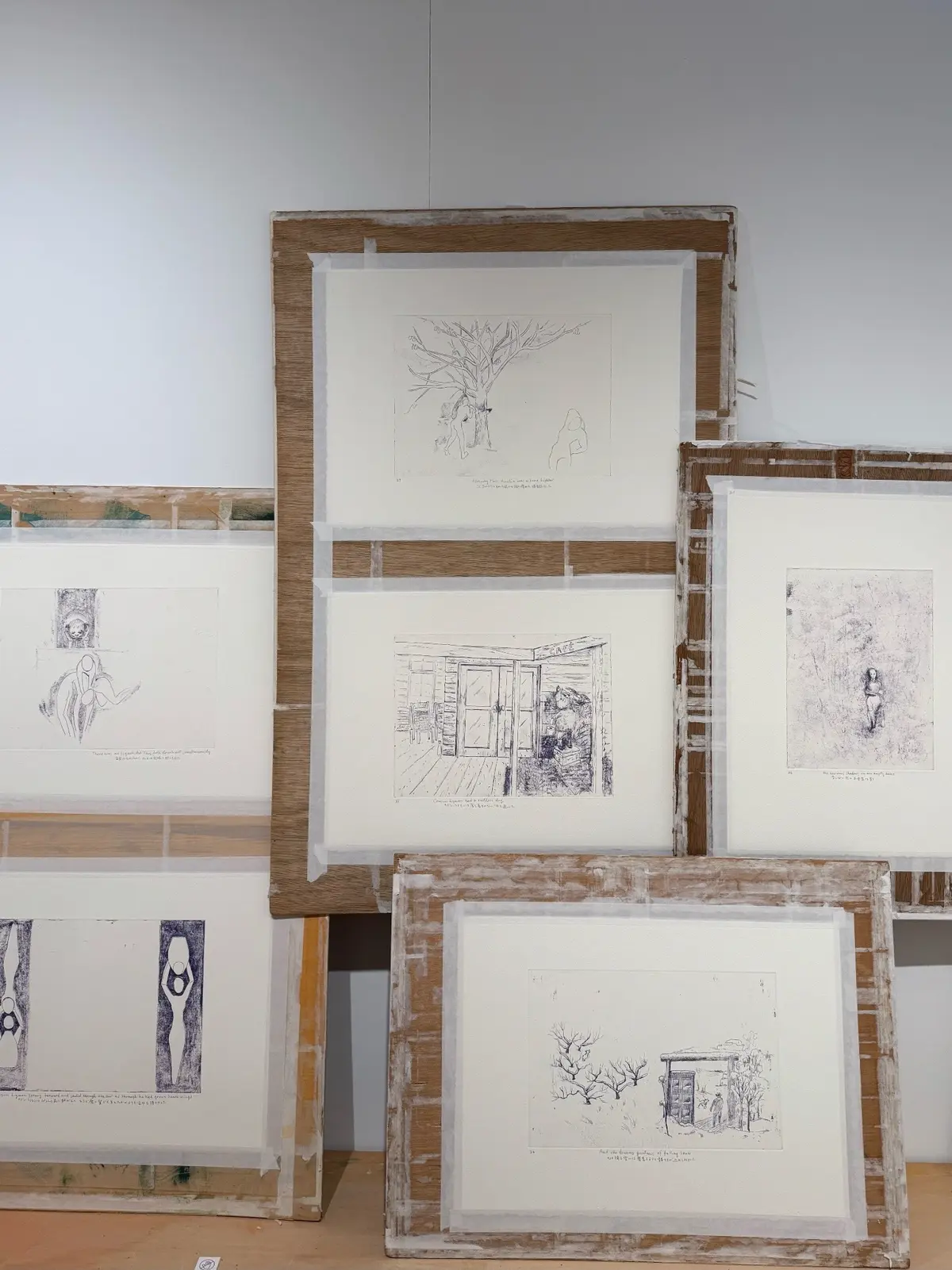 山本容子　山本容子版画展　　村上春樹　「哀しいカフェのバラード」カーソン・マッカラーズ