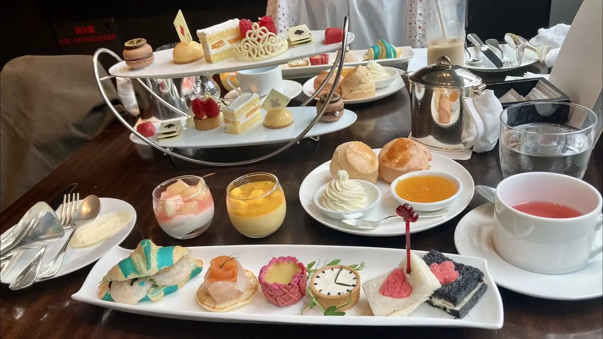 アリス Alice hyatt eclat jca marigat candlehere afternoon tea